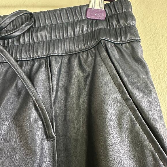 Who What Wear Wide leg Pants Women M Polyurethane Elastic waist - Picture 8 of 10